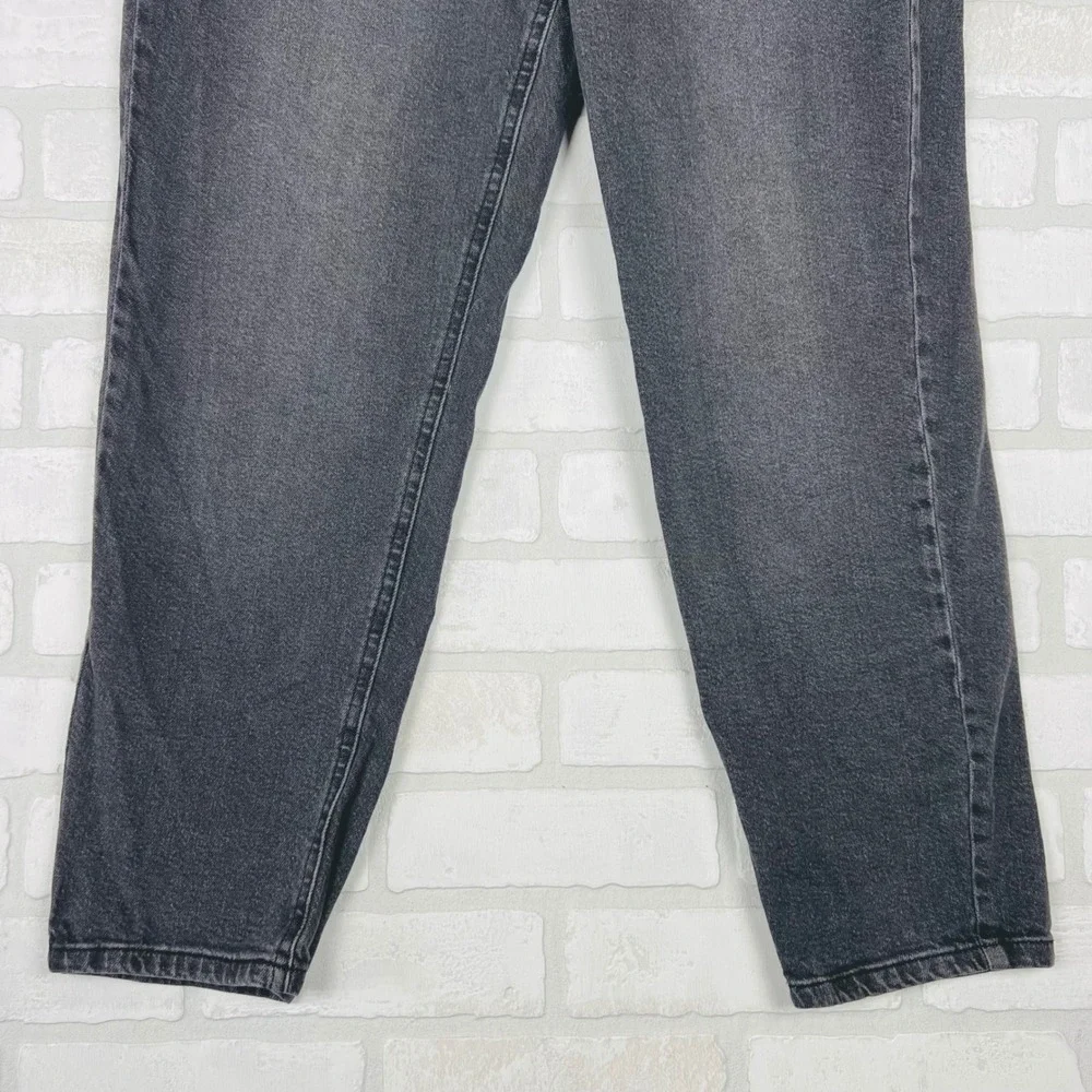 Wild‎ Fable Girls Size 10 (14-16) Black High Rise Mom Jeans